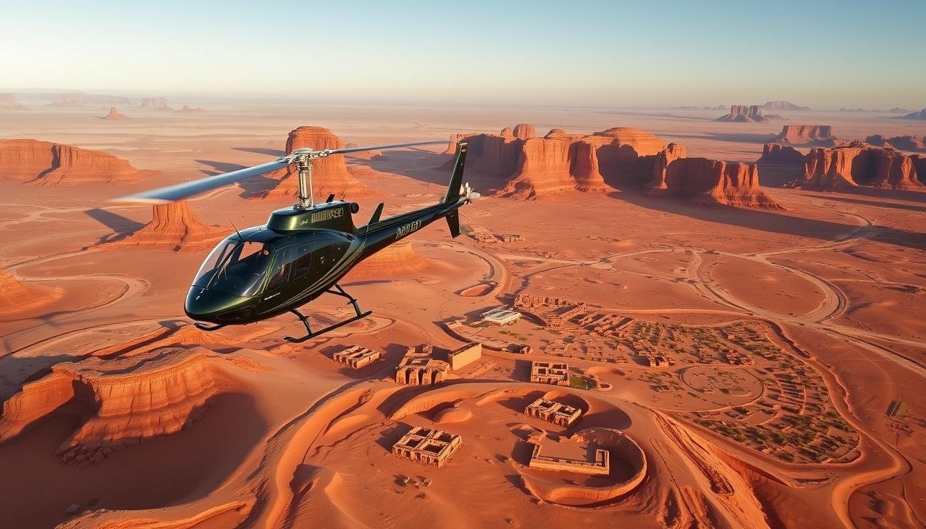 Helicopter Tour in Al Ula